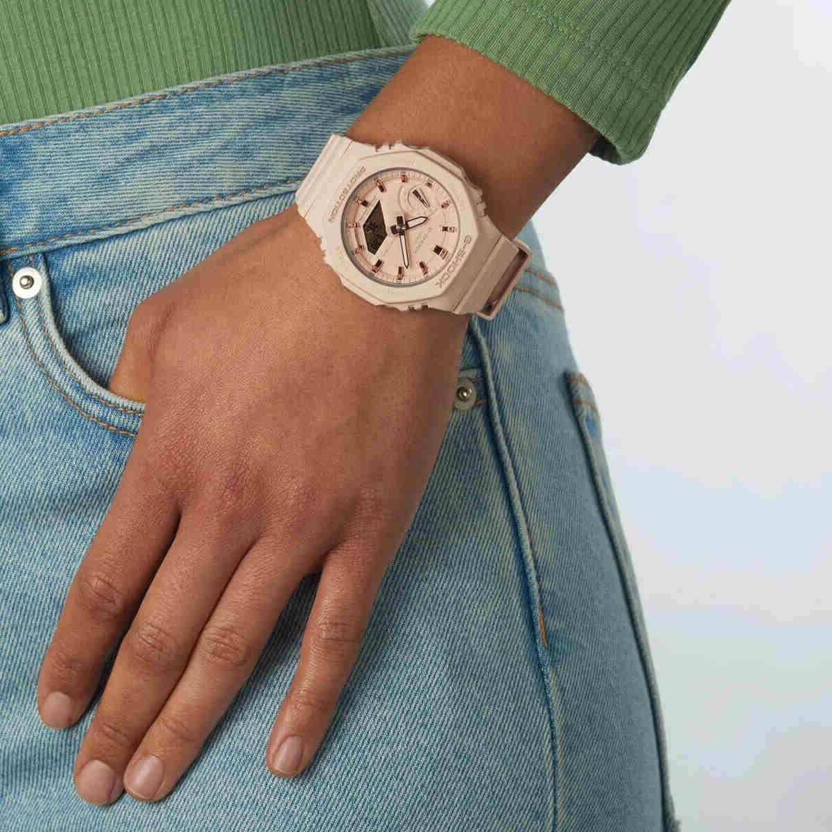 G-Shock GMA-S2100MD-1AER Orologio Digitale Donna – Resina Nera Quadrante Rosa