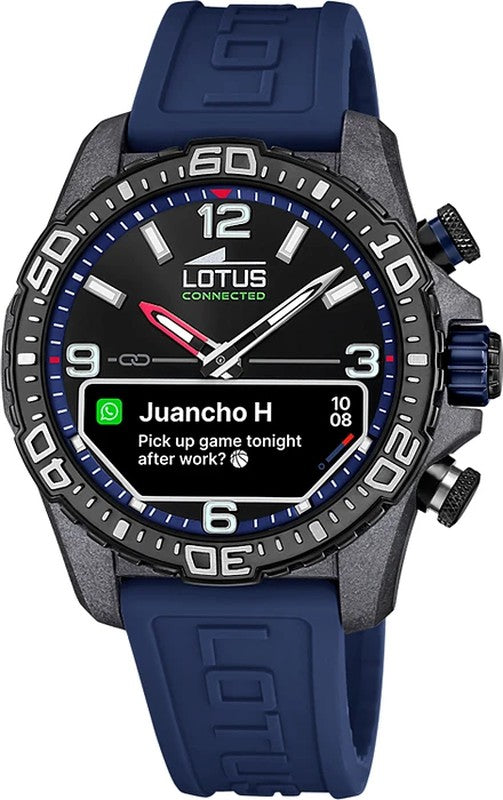 Reloj Lotus Connected 20000/3 Smartwatch Sport Azul Oscuro.