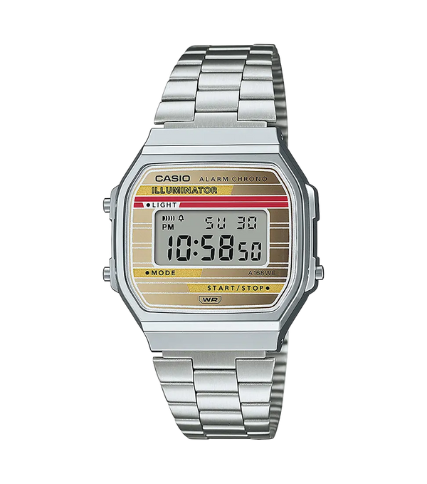 Reloj Casio A168WEHA-9EF Tribute a la Calculadora SL-800: Un Icono de los 80 Casio
