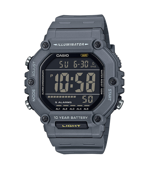 Casio AE-1600H-8BVEF – Reloj Digital para Hombre con Cronómetro, Temporizador y Resistencia al Agua 10 BAR (Copia)