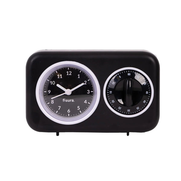 Temporizador de Cocina Retro - Negro ⏰✨