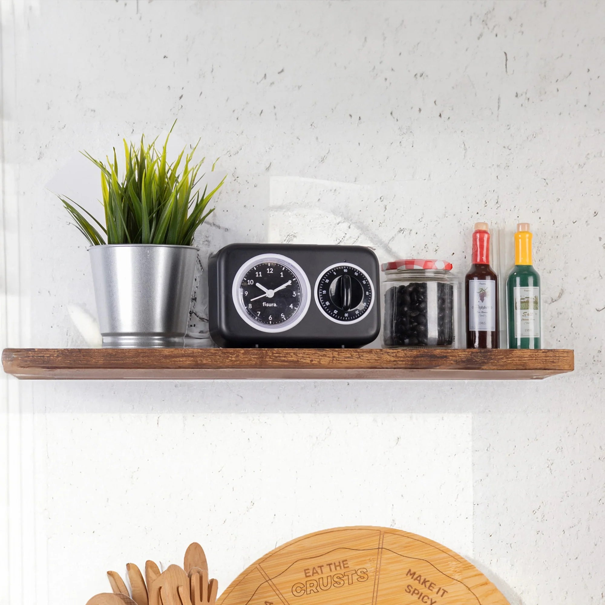 Temporizador de Cocina Retro - Negro ⏰✨