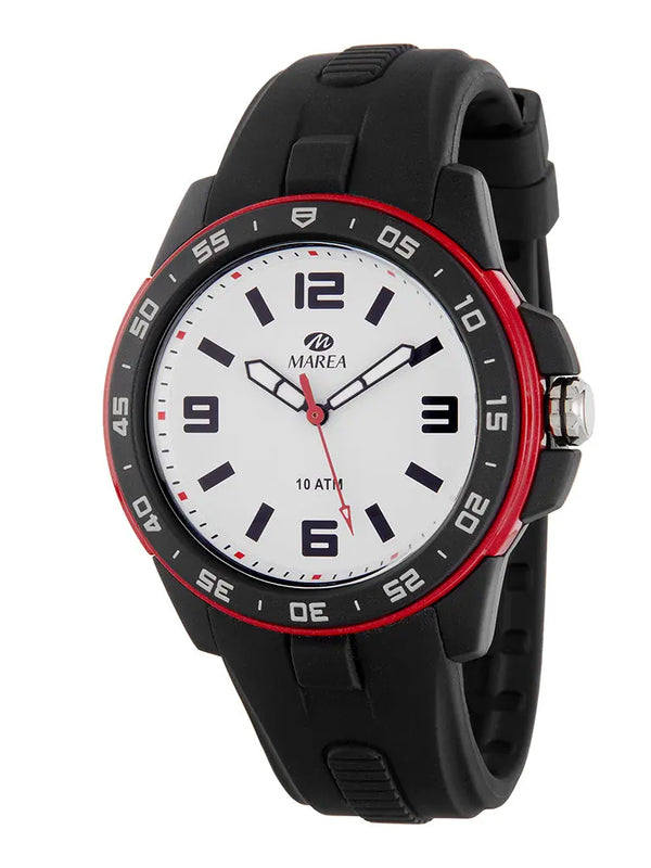 Reloj Marea B25179/1 correa de silicona, sumergible 10ATM Marea
