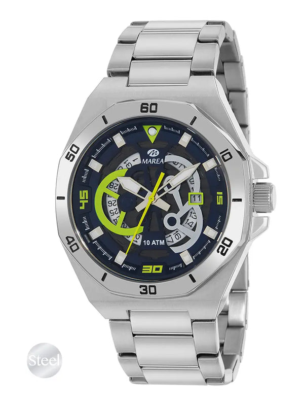 Reloj Marea Legend B35356/2 acero para hombre