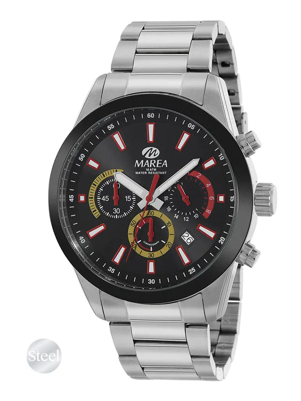 Reloj Marea Legend B36193/3 acero para hombre