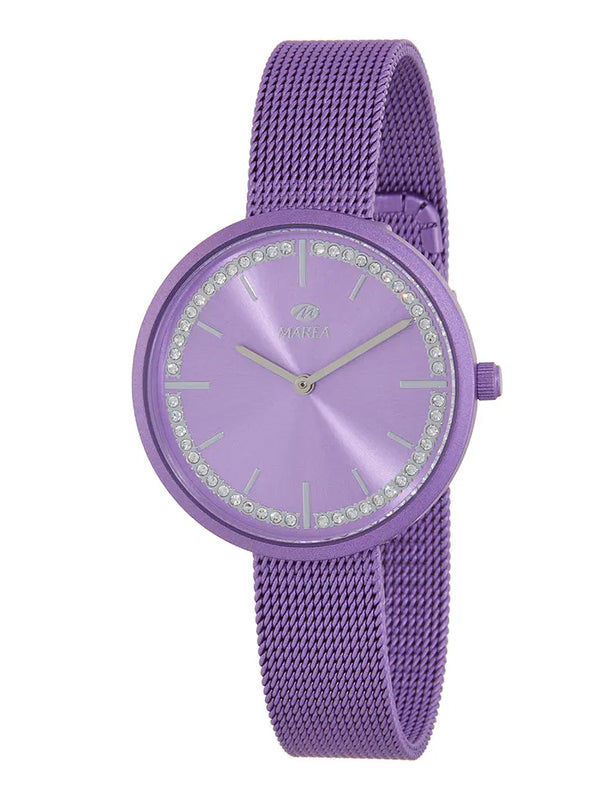 Reloj Marea B41369/1 color lila para mujer Marea