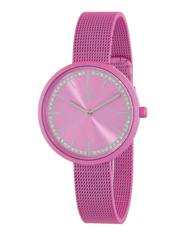 Reloj Marea B41369/2 color fucsia para mujer