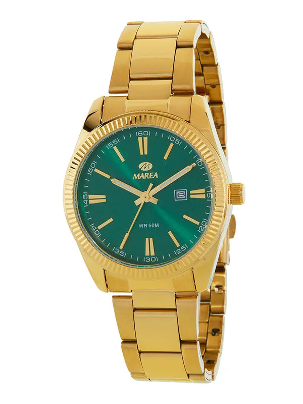 Reloj Marea B41377/7  dorado para mujer Marea