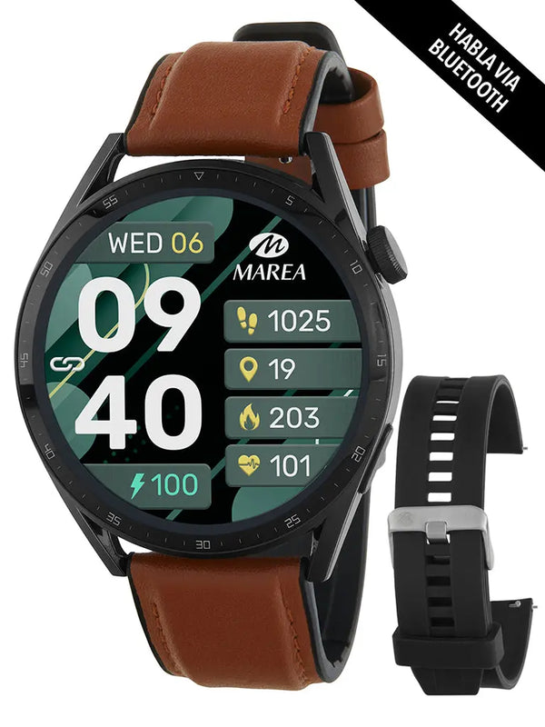 Marea Smart B60003/1 para hombre llamadas y asistente de voz Marea