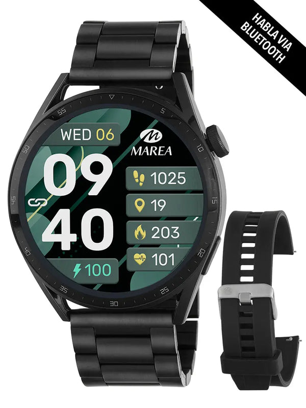 Marea Smart B60003/5 para hombre llamadas y asistente de voz Marea