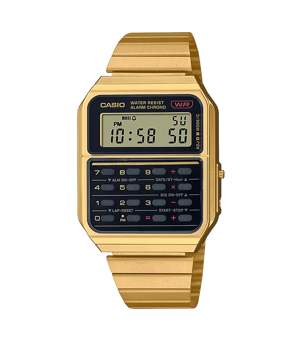 Reloj Casio CA-500WEG-1AEF calculadora unisex Casio