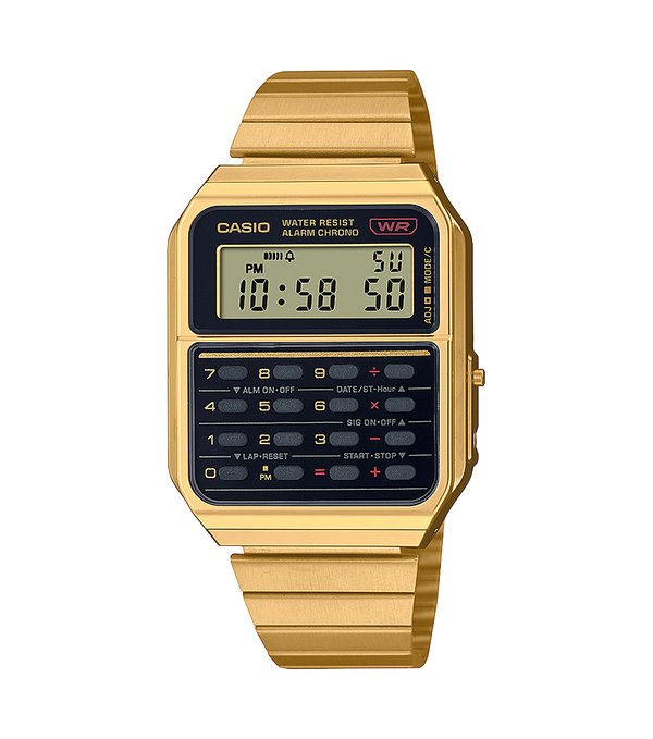 Reloj Casio CA-500WEG-1AEF calculadora unisex
