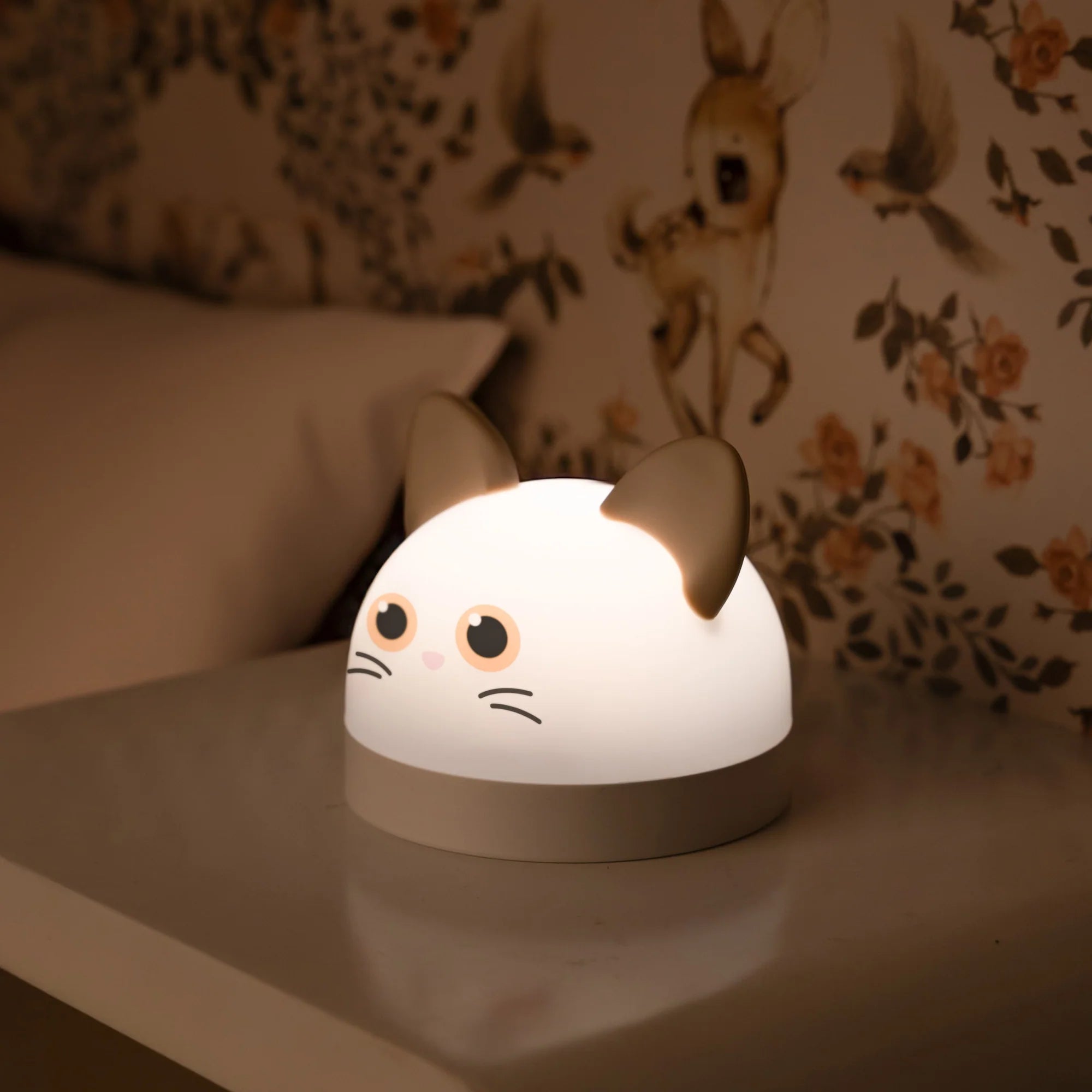 Despertador y Luz Nocturna en Forma de Gato CAD2420541