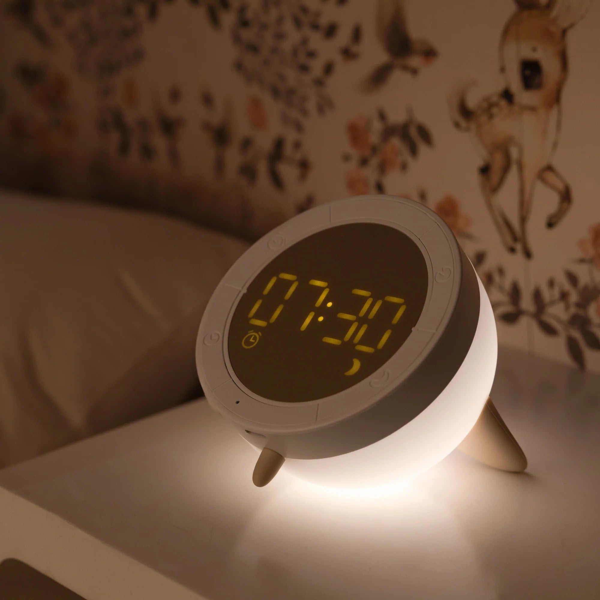 Despertador y Luz Nocturna en Forma de Gato CAD2420541