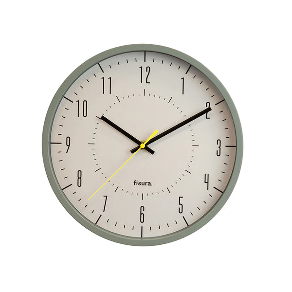 Reloj de pared gris Gimpo