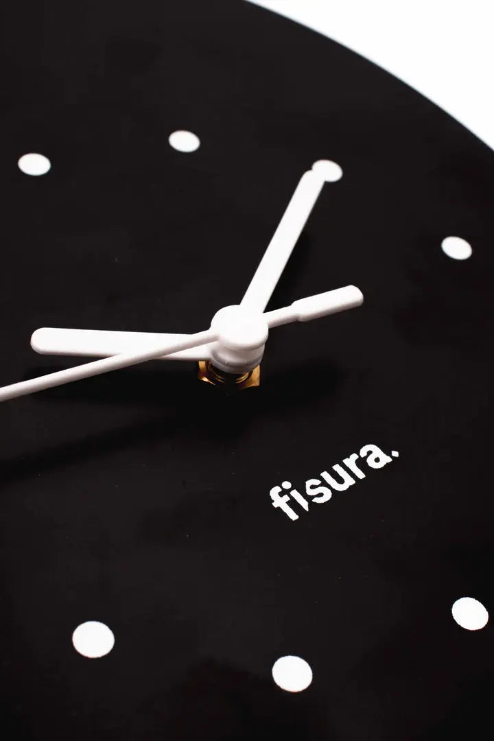Reloj gato negro Fisura