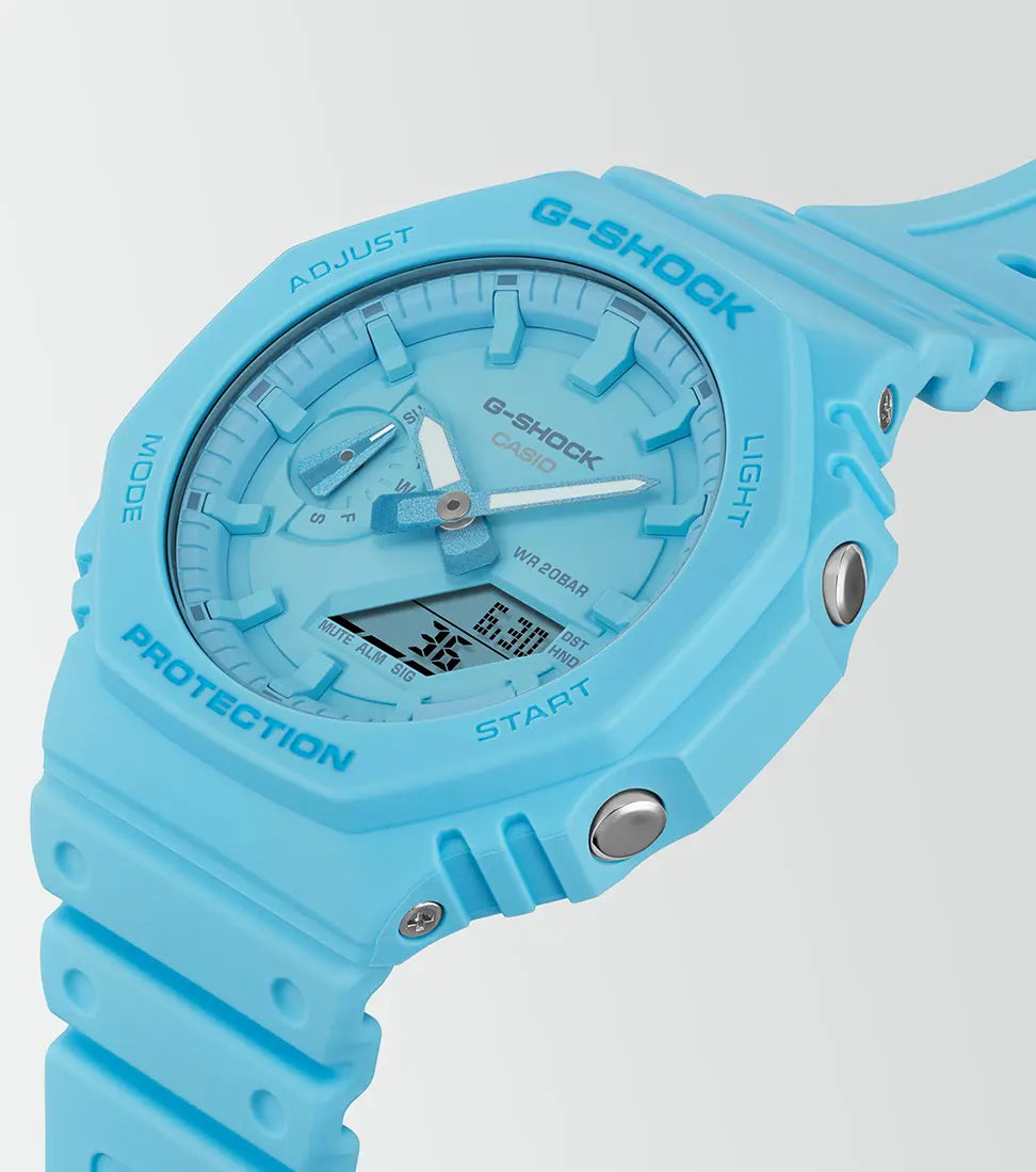 G-Shock GA-2100-2A2ER sumergible 200M para hombre G-Shock