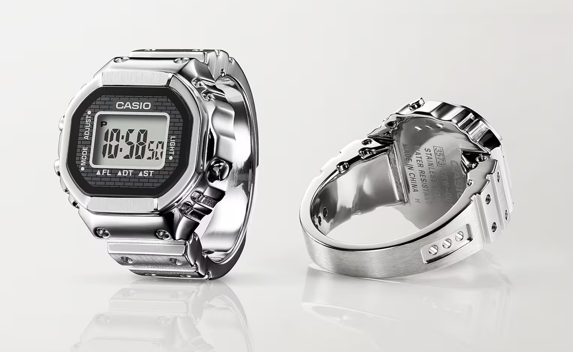 Anillo Reloj Casio Ring Watch CRW-001-1