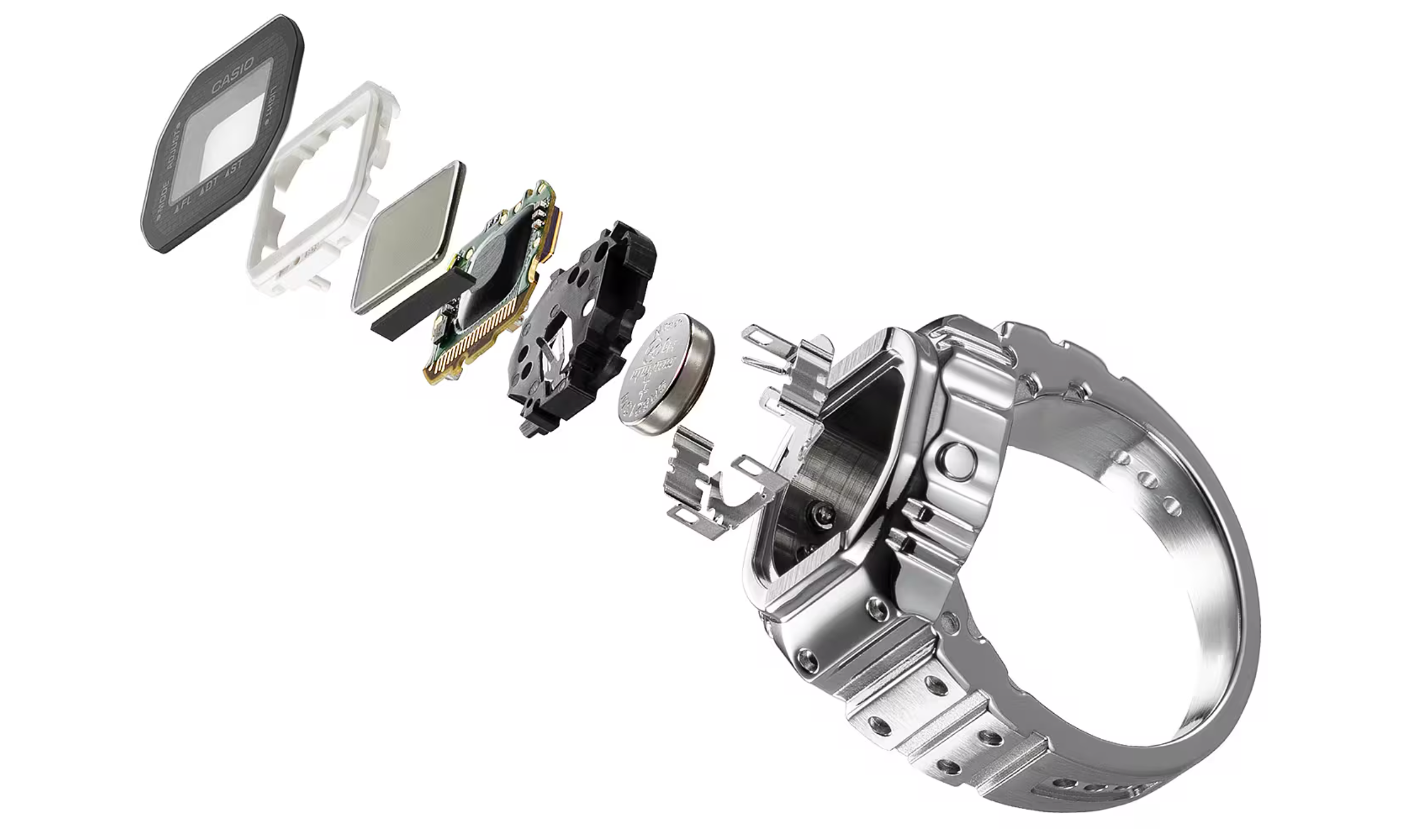 Anillo Reloj Casio Ring Watch CRW-001-1