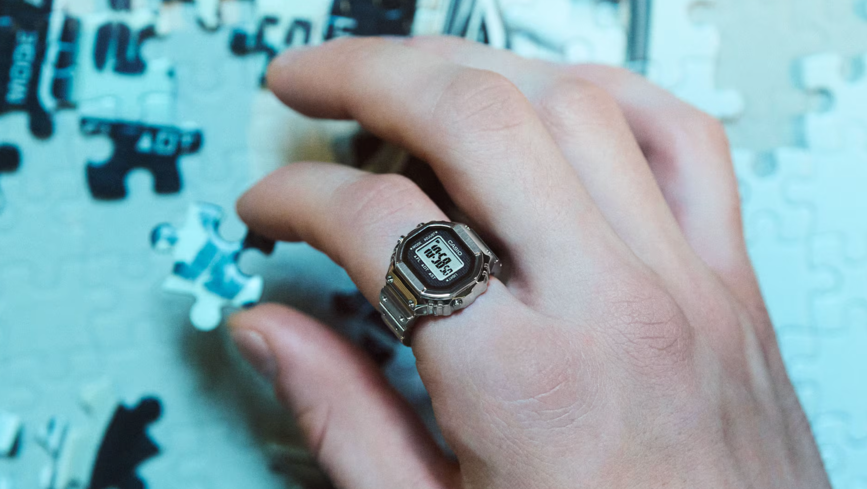 Anillo Reloj Casio Ring Watch CRW-001-1