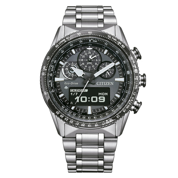 Citizen Promaster Sky Pilot JV2006-55H – Tecnología aeronáutica con precisión profesional