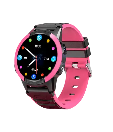 Smartwatch Slim Rosa 4G con GPS y Cámara HD Lateral Savefamily