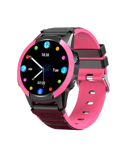 Smartwatch Slim Rosa 4G con GPS y Cámara HD Lateral