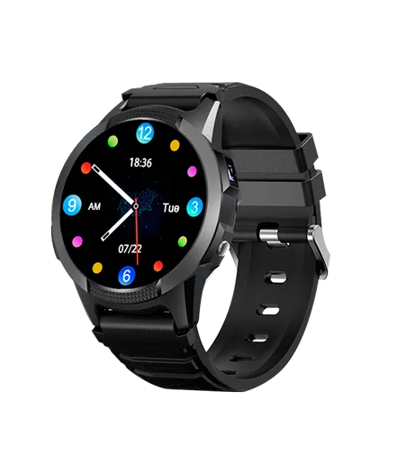 Smartwatch Slim Negro 4G con GPS y Cámara HD Lateral