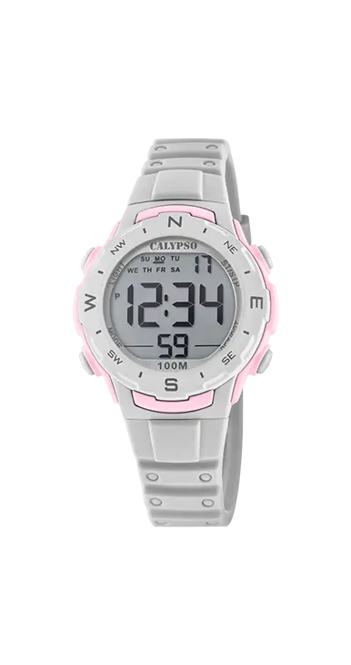 Reloj Calypso Digital Crush K5801/1 - Divertido y Funcional para los Más Pequeños Calypso