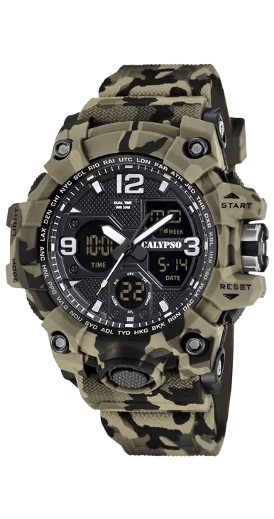 Reloj Calypso con Personalidad Vibrante: Modelo K5855/1 para hombre Calypso