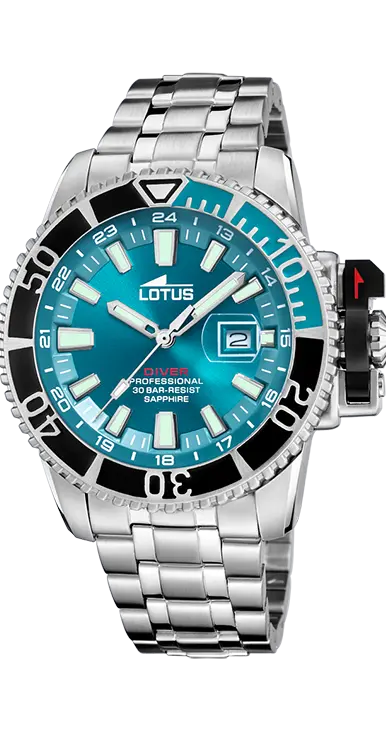 Reloj Lotus 18938/1 Diver Professional 30BAR con correa extra intercambiable para hombre Lotus