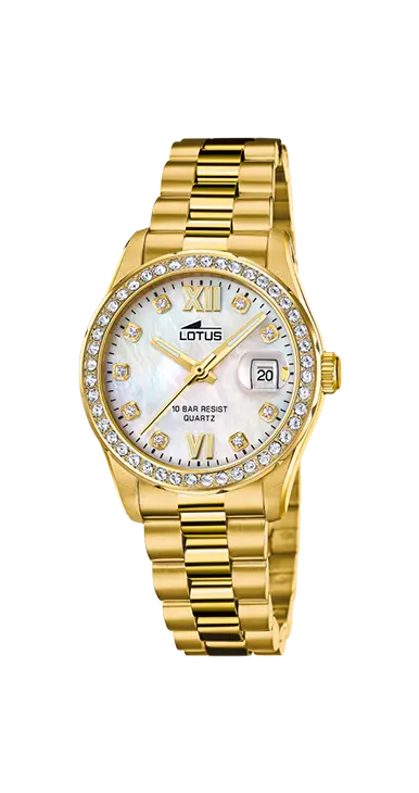 Reloj Lotus dorado  para mujer 18979/1