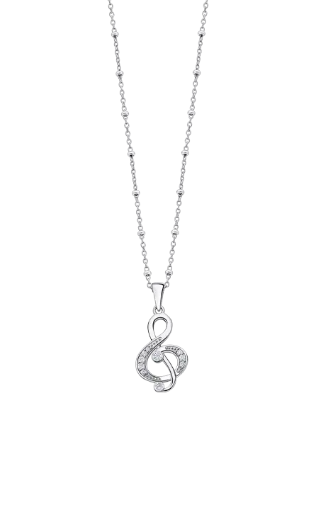 Collar Lotus Silver   LP3018-1/1 Lotus