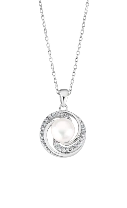 Collar Lotus Silver  LP3095-1/1 Lotus