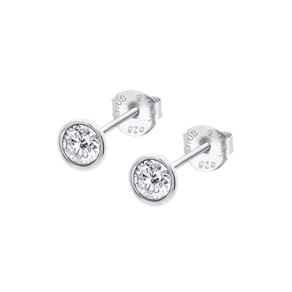 Pendientes Lotus Silver  LP2001-4/1