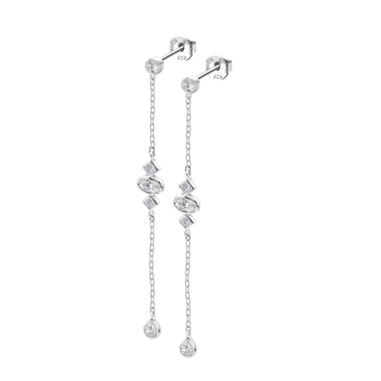 Pendientes  Lotus Silver LP3665-4/1 Lotus