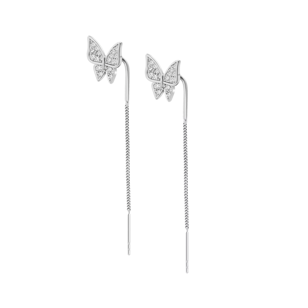 Pendientes Lotus Silver  LP3743-4/1