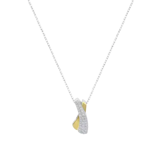 Collar Lotus Silver  LP3845-1/2 Lotus