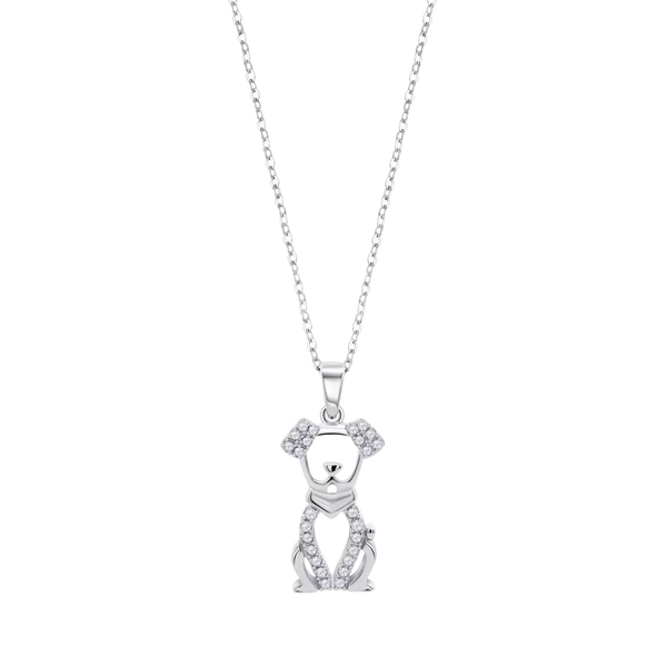 Collar Lotus Silver  LP3874-1/1