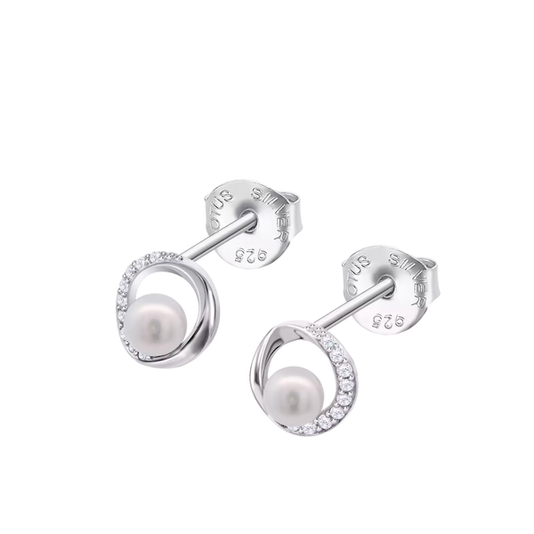 Pendientes Lotus Silver  LP3898-4/1