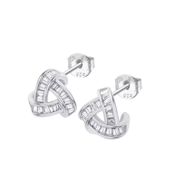 Pendientes Lotus Silver  LP3899-4/1