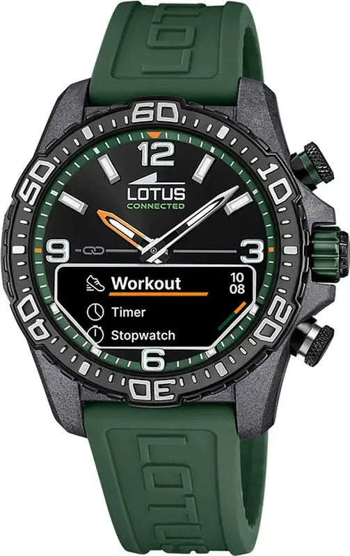 Reloj Lotus Connected 20000/2 Smartwatch Sport Verde Oscuro Lotus