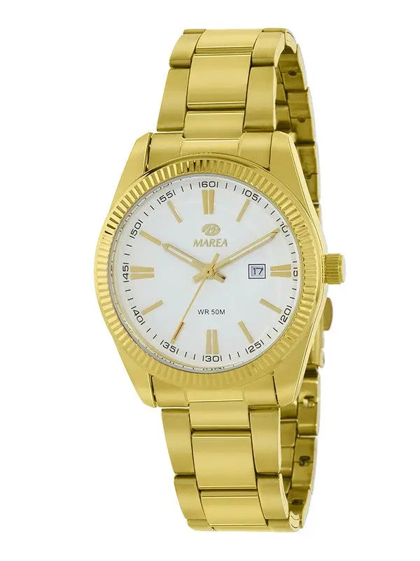 Reloj Marea B41377/5  dorado para mujer Marea