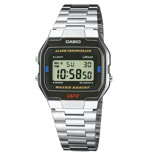 Reloj Casio  A163WA-1QES retro unisex