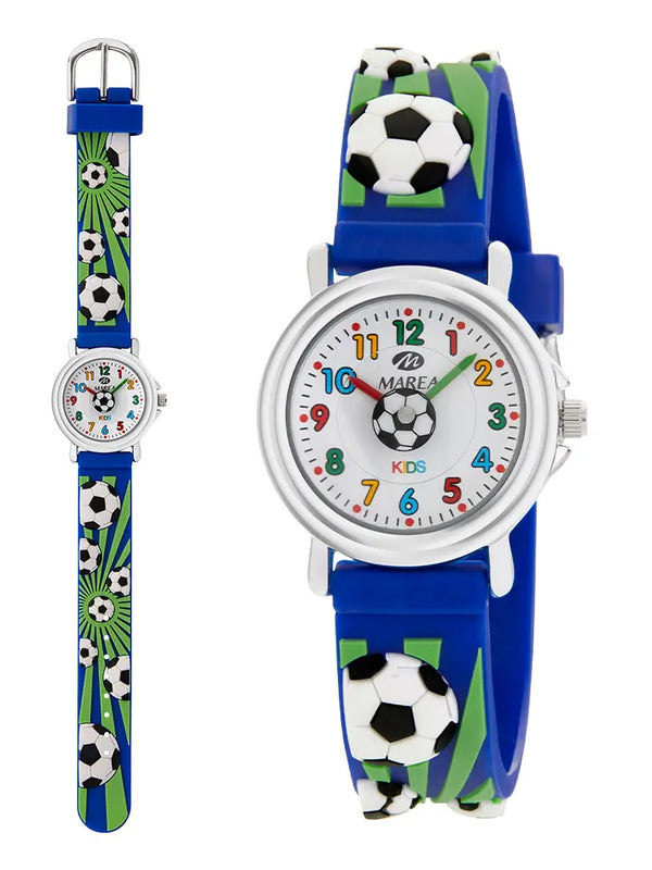 Reloj Marea B37007/19 niño/a (ESTAMPADO DE FÚTBOL) - Relojería  Mon Regal