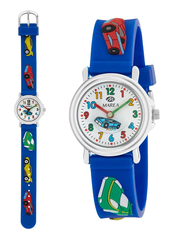Reloj Marea B37007/21 infantil coche de carreras - Relojería  Mon Regal