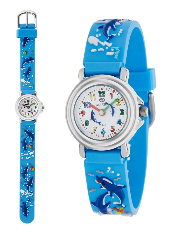 Reloj Marea B37008/23 infantil estampado de delfines Marea