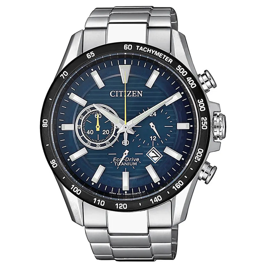 Reloj Crono Super Titanium CA4444-82L Sumergible 10 bar Citizen