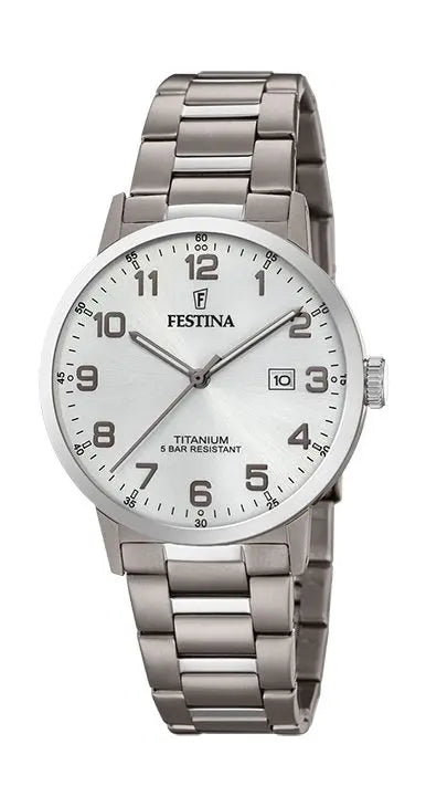 Reloj festina F20435/1 de Titanio para hombre - Relojería  Mon Regal