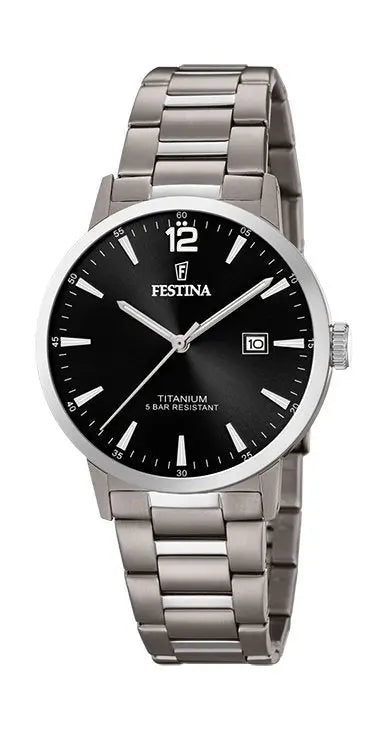 Reloj Festina F20435/3 de Titanio para hombre - Relojería  Mon Regal